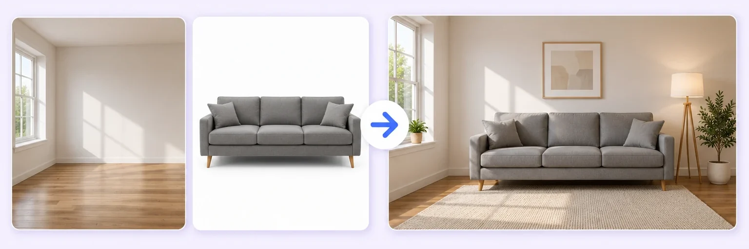 AI Room Preview example