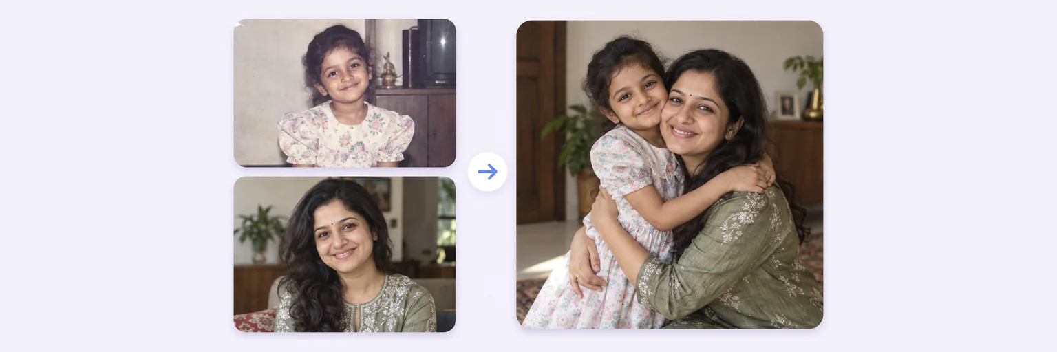 Hug My Younger Self — a real before and after result