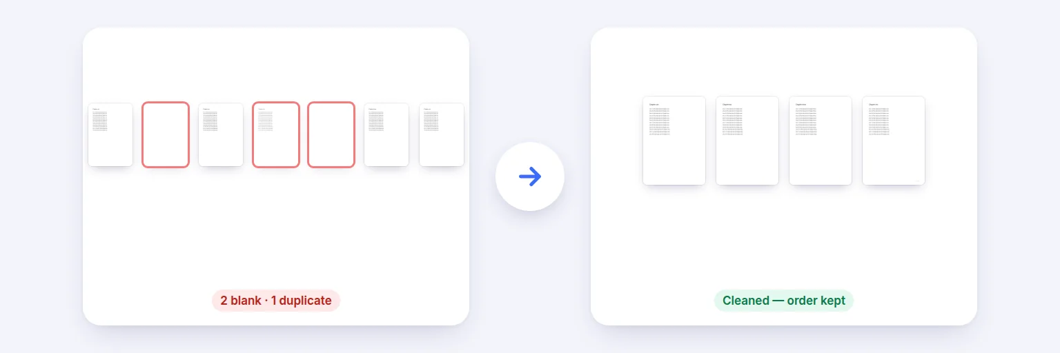 Remove Blank Pages — a real example made with this tool from sample files