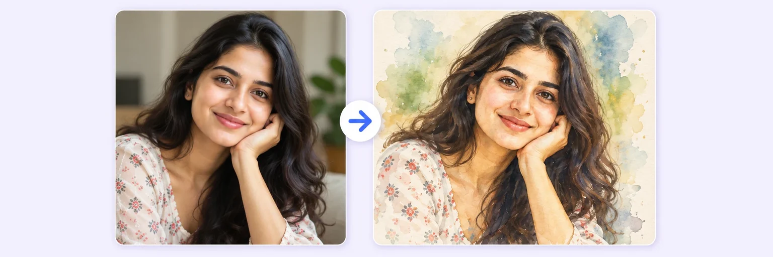 AI Style Merge example